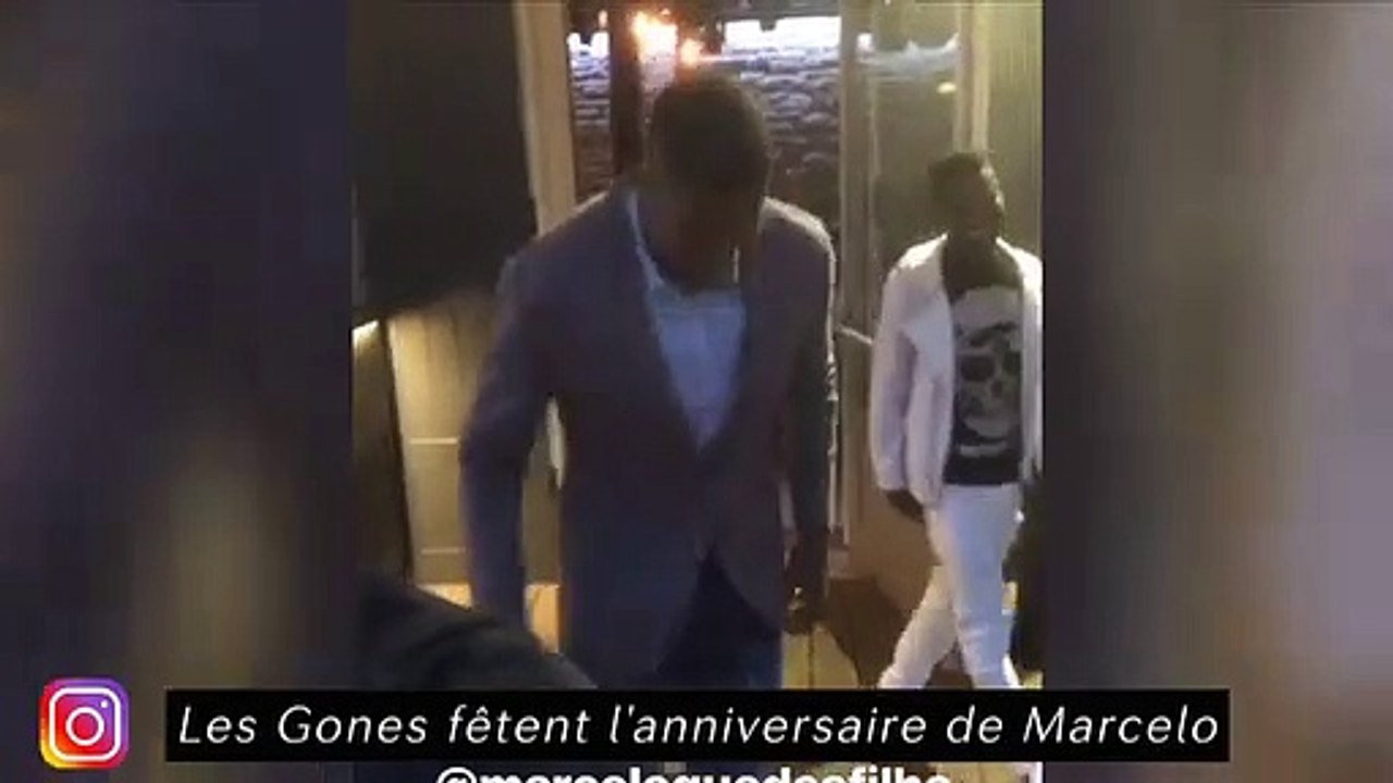 Les parisiens actifs pour la fondation PSG - Les Gones fêtent l'anniversaire de Marcelo