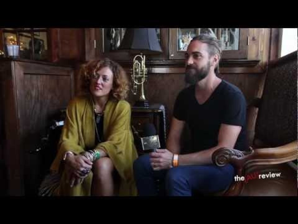 Ginger & the Ghost - SXSW 2013 interview at The Aussie BBQ