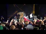 Chewbacca (Wookie) crowd surfing to Violent Soho at Splendour in the Grass Festival.