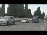 RTV Ora - Momenti kur Rama hynte në Shkodër, ndërsa PD protestonte në Bahcallëk