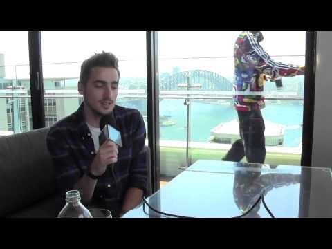 Interview: Kendall Schmidt of Big Time Rush (Nickelodeon) and Heffron Drive - in Australia!