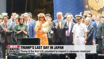 President Trump spends last day in Japan highlighting Washington-Tokyo alliance