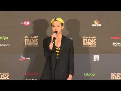 G-DRAGON (지드래곤) MAMA 2013 Grand Prize Press Conference (KOR/ENG)