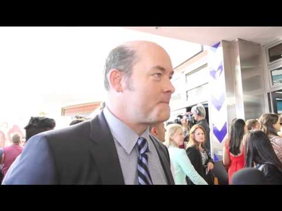 David Koechner "Champ Kind" WHAMMY! Anchorman 2 Red Carpet in Sydney!