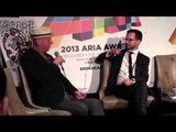 ARIA Award Winner: Russell Morris talks to Robbie Buck and media backstage.