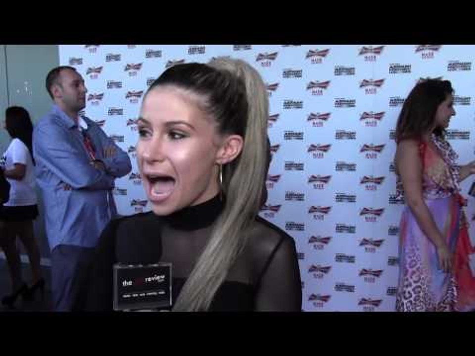 Keeda (Sydney) on the MusicOz Red Carpet 2013 (AIMAs)