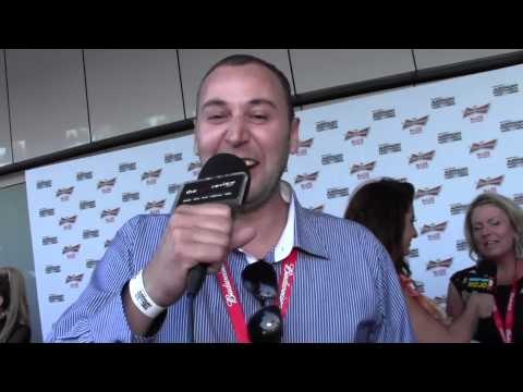 Big Dave (Canberra) on the MusicOz Red Carpet 2013 (AIMAs)