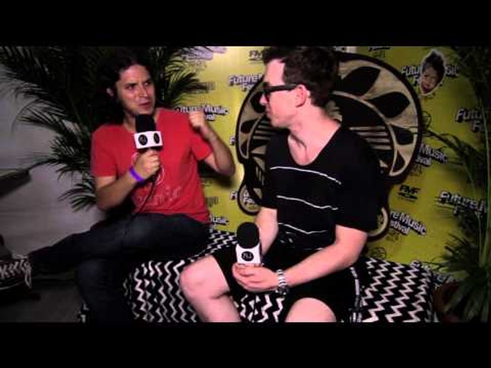 Hardwell Backstage Interview at Future Music Festival Brisbane (2014)