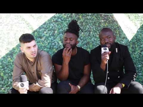 Young Fathers: Interview at Listen Out - Sydney, Australia (2014)