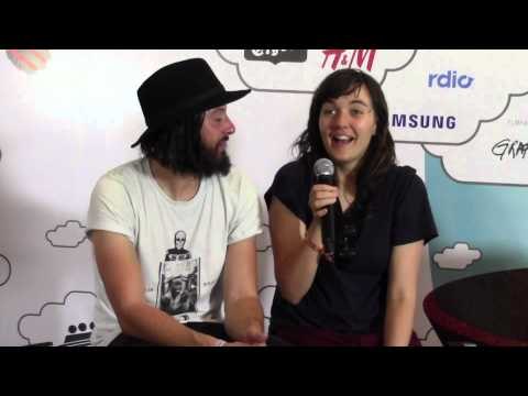 Courtney Barnett talks backstage at Laneway Singapore (Part One)