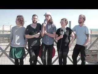 HIGHS (Toronto, Canada) interviewed on Brighton Beach in England!