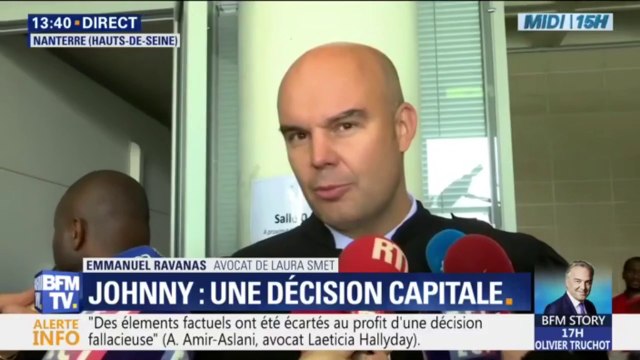 Avocat de Laura Smet sur le possible appel de Laeticia Hallyday: Plus elle allongera la procédure, plus elle en sera elle-même victime