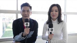 Kenneth Ma and Natalie Tong (Hong Kong) TVB Interview in Sydney
