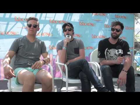 The New Pacific - Interview at Lollapalooza 2015