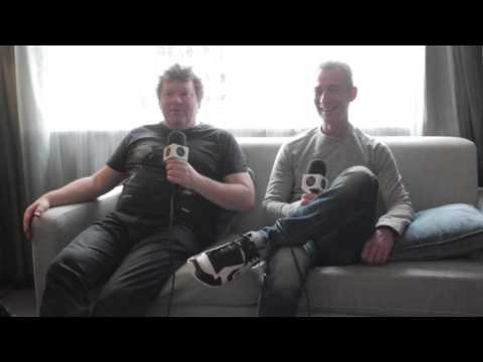 Stephen Hunter reflects on playing Kyle Sandilands in "Review" with Jed Brophy