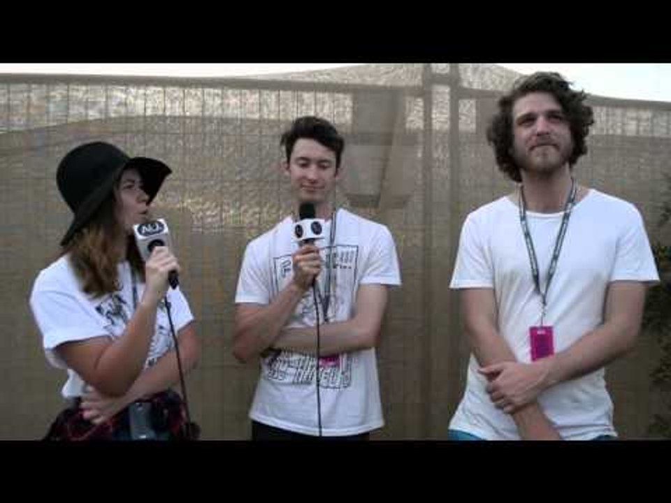 City Calm Down: Interview at Falls Festival 2015
