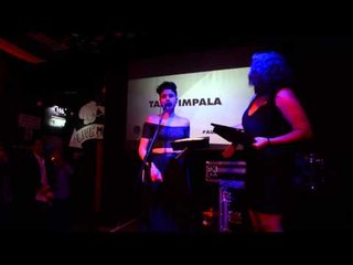 Montaigne presents at the 2015 AU Live Music Awards in Sydney