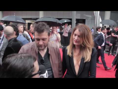 Shane Nicholson is a fan of Fanny Lumsden at the 2016 ARIAs