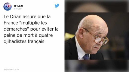 Français condamnés à mort en Irak. « Nous multiplions les démarches », assure Le Drian