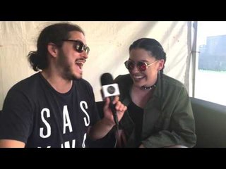 BISHOP BRIGGS on her amazing year, Australia, Tattoos & More - Backstage at Coachella 2017