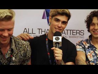 Darling Brando - Australia's newest boy band play their first ever show in Singapore