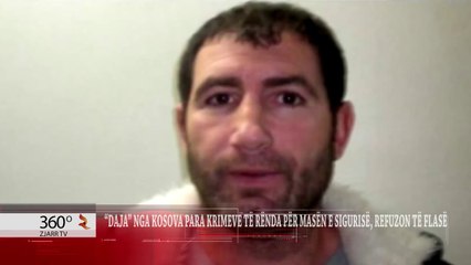 “DAJA” NGA KOSOVA PARA KRIMEVE TË RËNDA PËR MASËN E SIGURISË, REFUZON TË FLASË