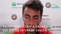 Roland-Garros 2019 - Elliot Benchetrit : 