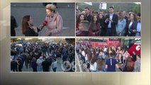 RTV Ora - Studentët kosovarë bllokohen në “Rrugën e Kombit”, ia marrin këngës