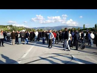 Protesta e opozitës në Korçë (Pa koment)  - Top Channel Albania - News - Lajme