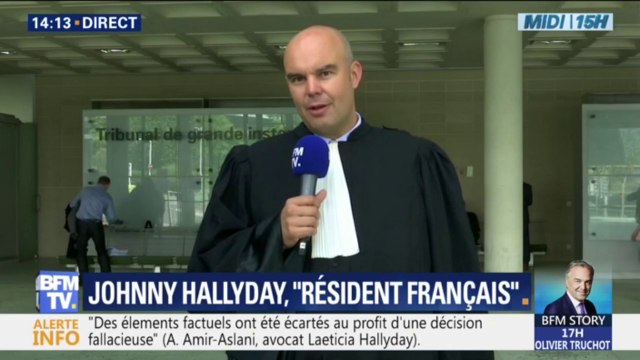 Héritage de Johnny: La volonté de faire échapper le règlement de la succession à la juridiction française a montré toutes ses limites. , déclare l'avocat de Laura Smet