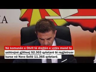 Lokalet, jehona e votuesve deri në ora 15:00 në Novo Sellë 33.78% kurse në Ohër 35.10%