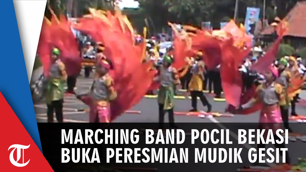 Tiga Lagu Marcing Band Pocil Kota Bekasi Buka Mudik Gesit