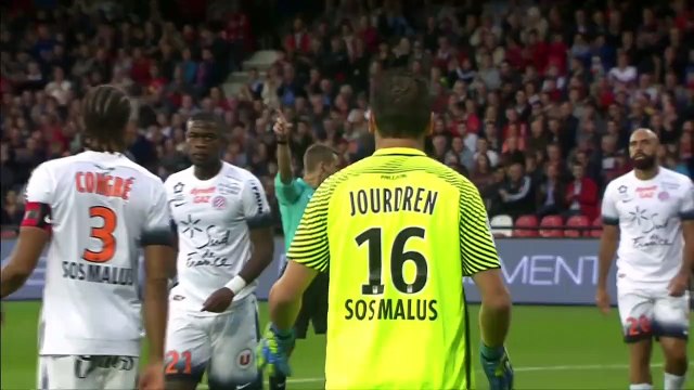 J4 EA Guingamp - Montpellier Hérault SC (1-1) - Résumé - (EAG - MHSC) 2016-17