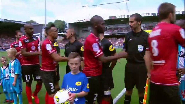 J2 EA Guingamp - Olympique de Marseille (2-1) - Résumé - (EAG - OM) 2016-17