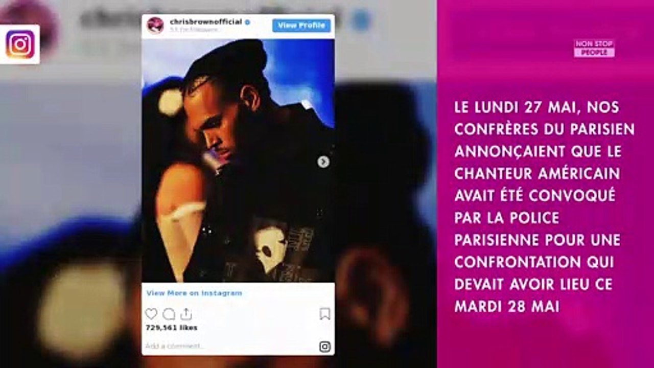 Chris Brown accusé de viol : il ne s’est pas rendu à sa confrontation