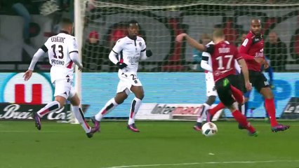J15 EA Guingamp - OGC Nice (0-1) - Résumé - (EAG - OGCN)   2016-17