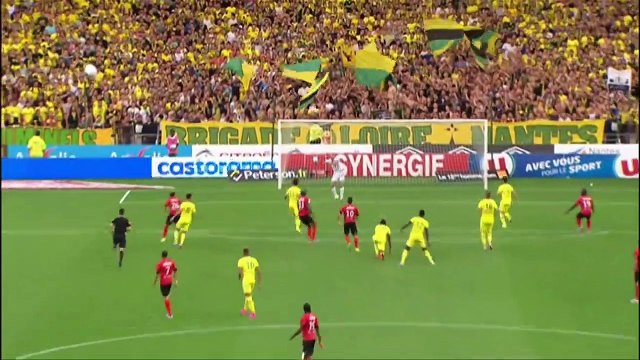 J1 FC Nantes - EA Guingamp (1-0) - Résumé - (FCN - EAG) 2015-16