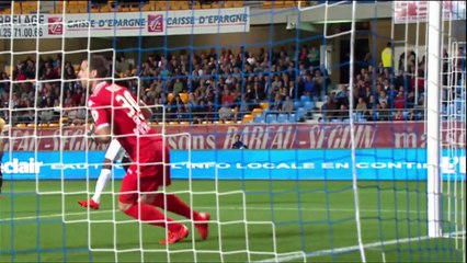 J9 ESTAC Troyes - EA Guingamp (0-1) - Résumé - (ESTAC - EAG)   2015-16