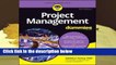 Best product  Project Management for Dummies - For Dummies