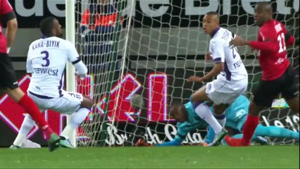 J14 EA Guingamp - Toulouse FC (2-0) - Résumé - (EAG - TFC)   2015-16
