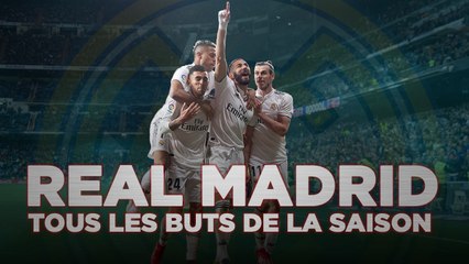 La Liga : Les 63 buts du Real Madrid cette saison