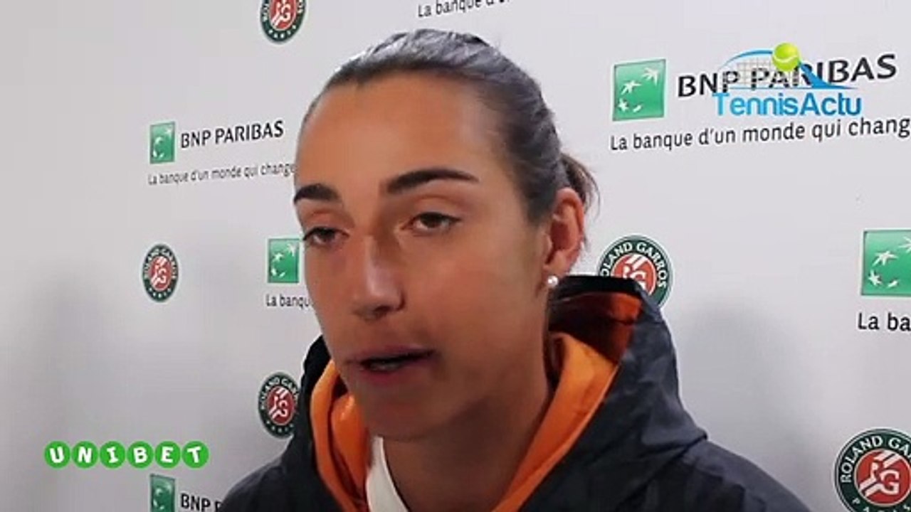 Roland-Garros 2019 - Caroline Garcia, de Strasbourg à son 1er tour gagné à Roland-Garros : "Les choses se sont enchainées assez vite"