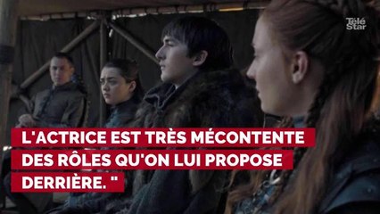 Maisie Williams déteste les rôles qu'on lui propose depuis Game of Thrones : "C'est de la m**de !"