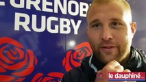 FCG RUGBY Entretien avec Loïc Godener avant le match de barrage de ce 2 juin