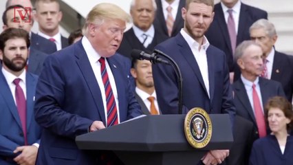 Trump Touts Success of the Boston Red Sox After Team Visit to the White House