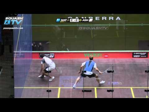 Squash : Nick Mathew v Ramy Ashour : PSA Australian Squash Open 2011