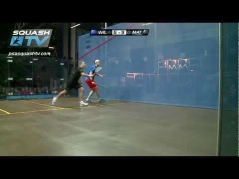 Squash : Willstrop v Matthew Final Roundup Springfield Solutions British Grand Prix 2012