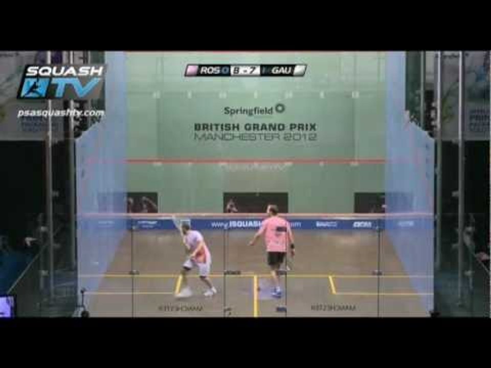 Squash : MegaRallies - Simon Rosner v Gregory G...
