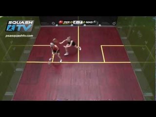 Squash : So You Think You Can Ref ? : Madeline Perry v Laura Massaro - Ball too good?