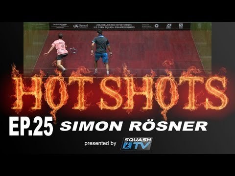 Squash : Hotshots - Simon Rosner US Open 2012 EP25